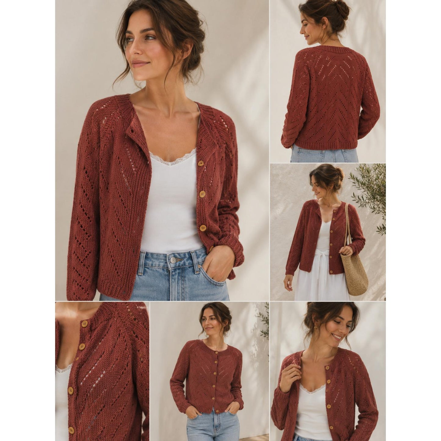 Anleitung (de, en) von © Miss Loulou Design, Strickjacke Liva, Größe XS-XXL