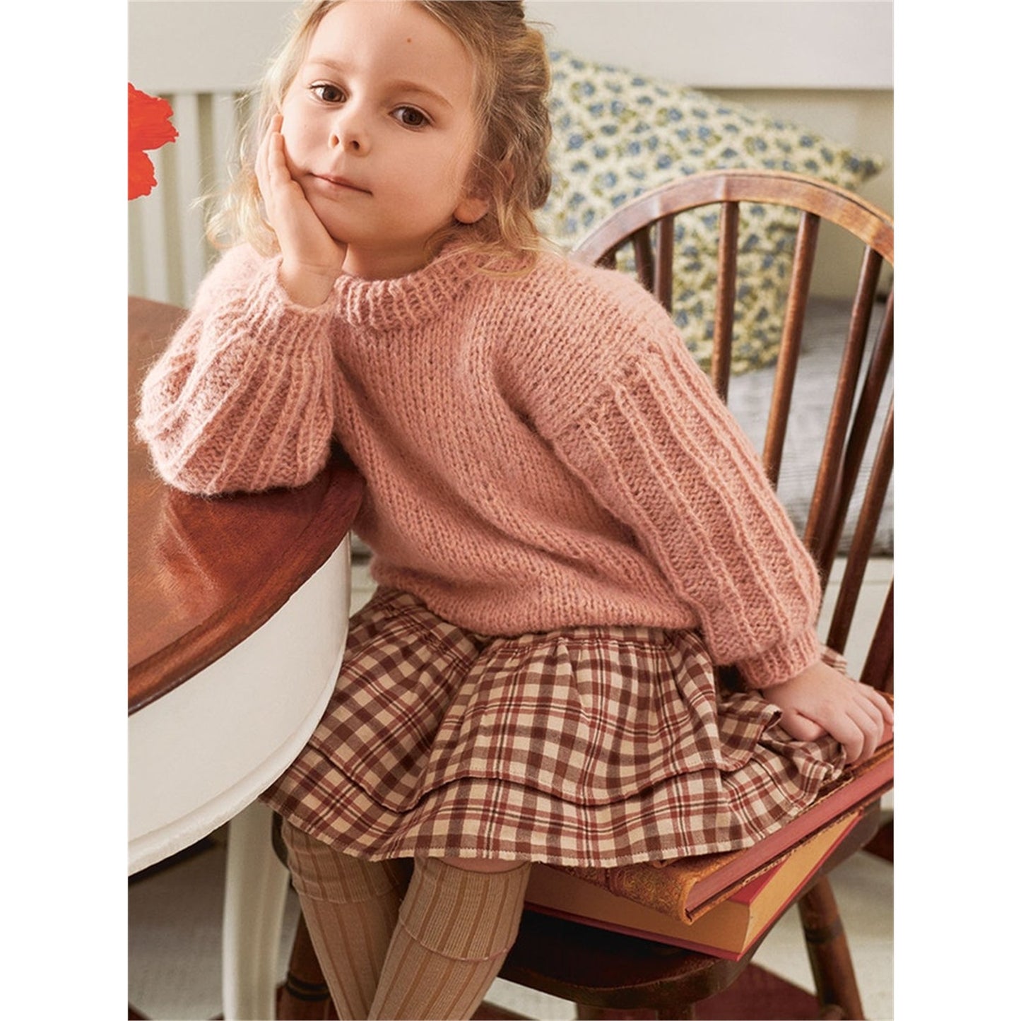 Anleitung (de, en) von © Sandnes - Elsa-Pullover 2103 Weicher Strick für Kinder / Nr. 5