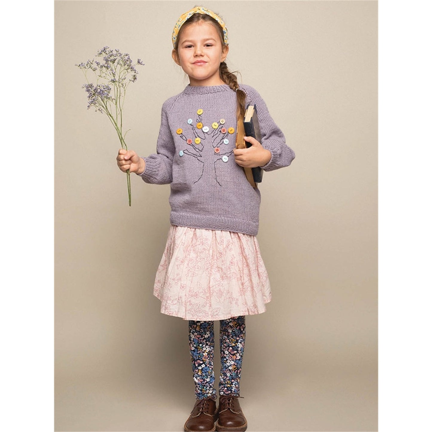 Anleitung (de, en) von © Sandnes - Jahreszeiten-Pullover 1903 Weicher Strick für Kinder / Nr. 10