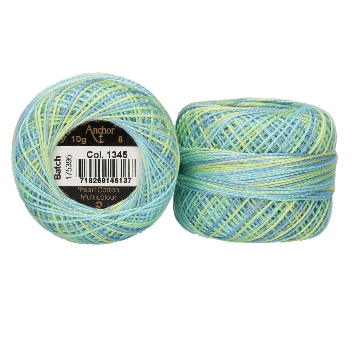 Anchor Perlgarn Multicolor Stärke 8, 10g, Stickgarn