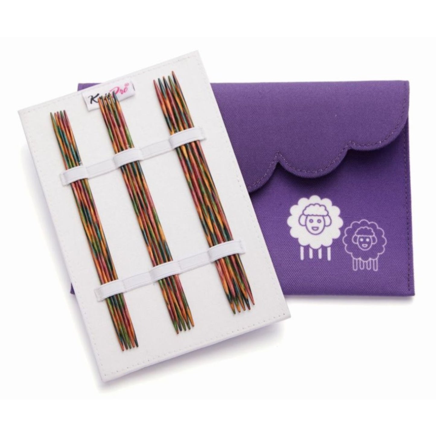 Nadelset Nadelspiel Symfonie Holz 20 cm, je 5 Nadeln 2,0 - 5,0 mm