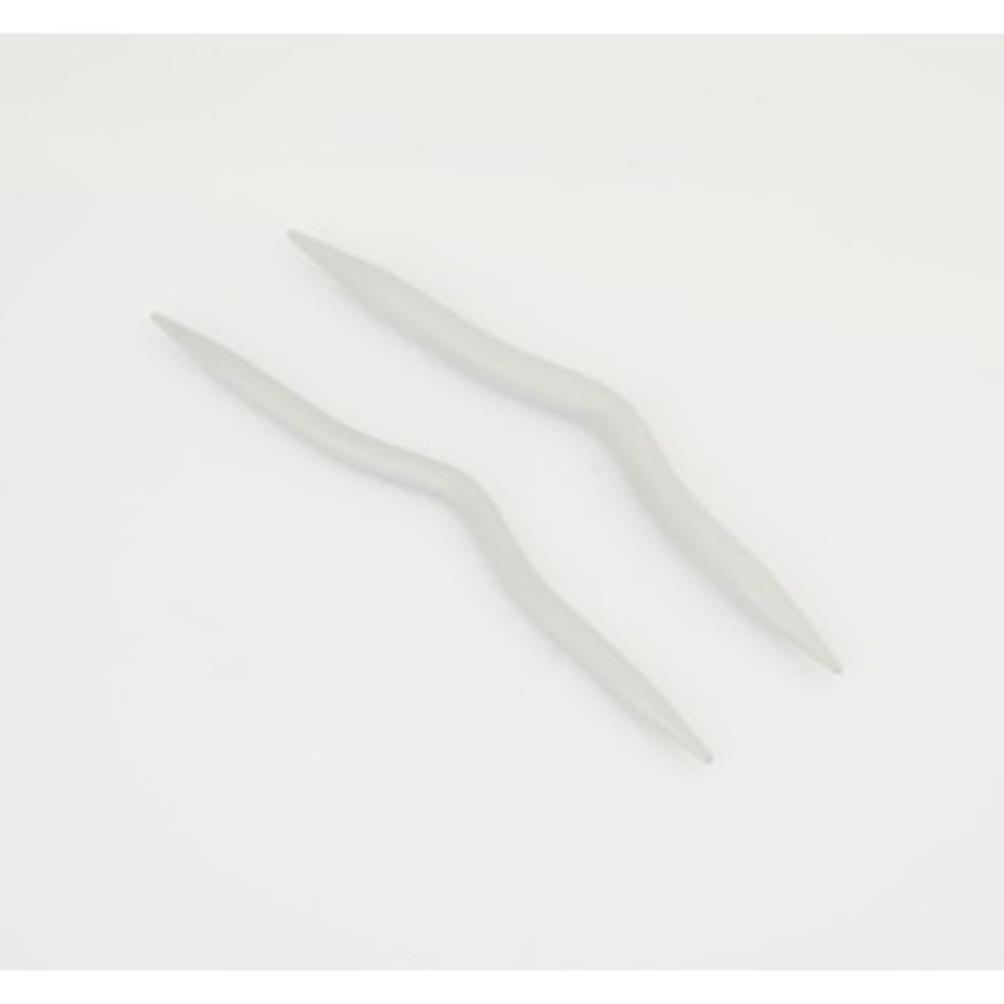 KnitPro Zopfmusternadeln 6+8mm grau 2 St