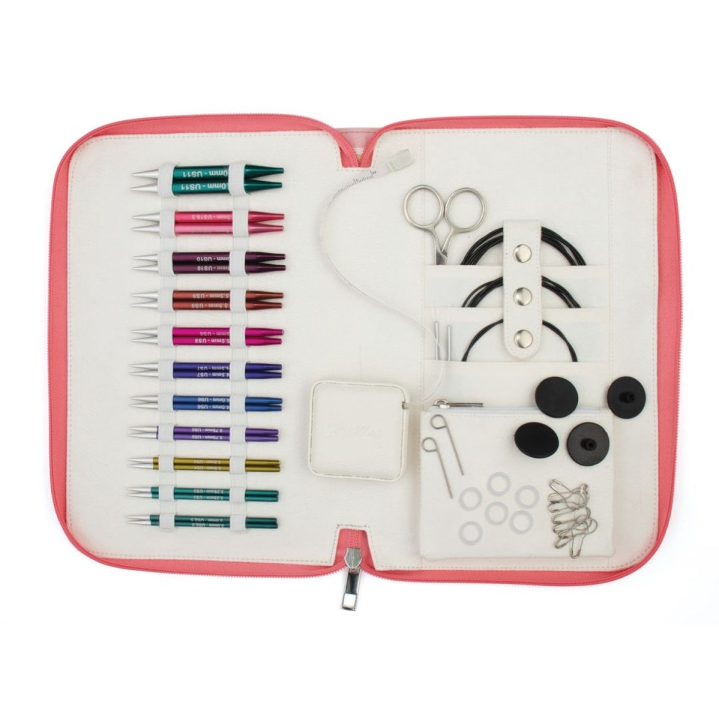 KnitPro Set Regal Normal auswechselbare Nadelspitzen Zing 3-8mm