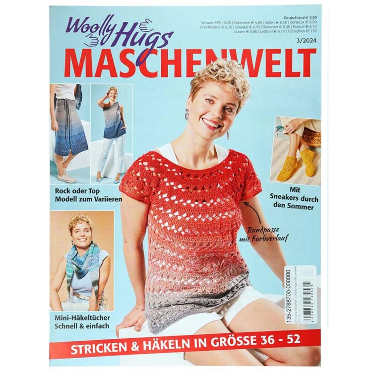 Woolly Hugs Strickheft Maschenwelt 3/2024 (DE)