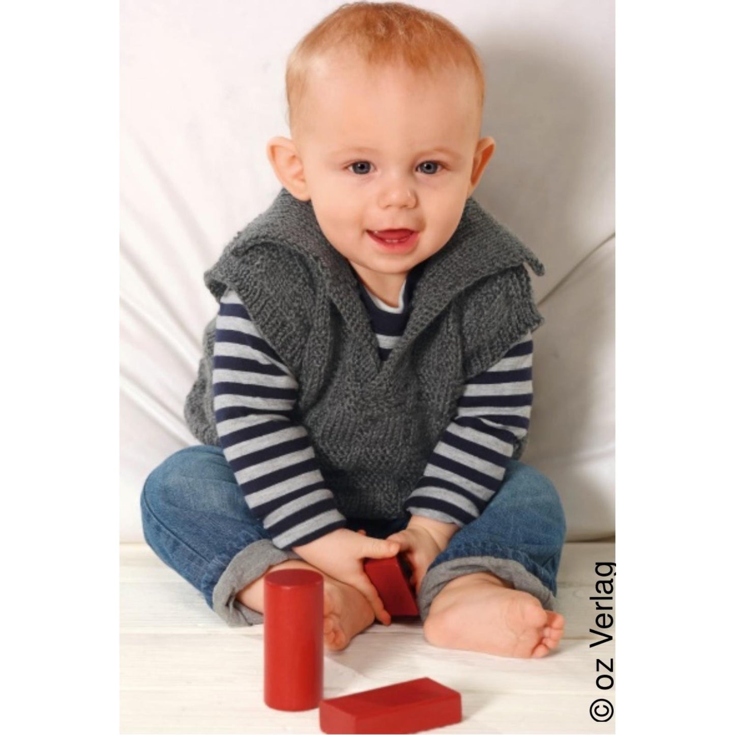 Modell 14213 Baby-Pullunder – Originalanleitung von © Schoeller Handstrickgarne GmbH