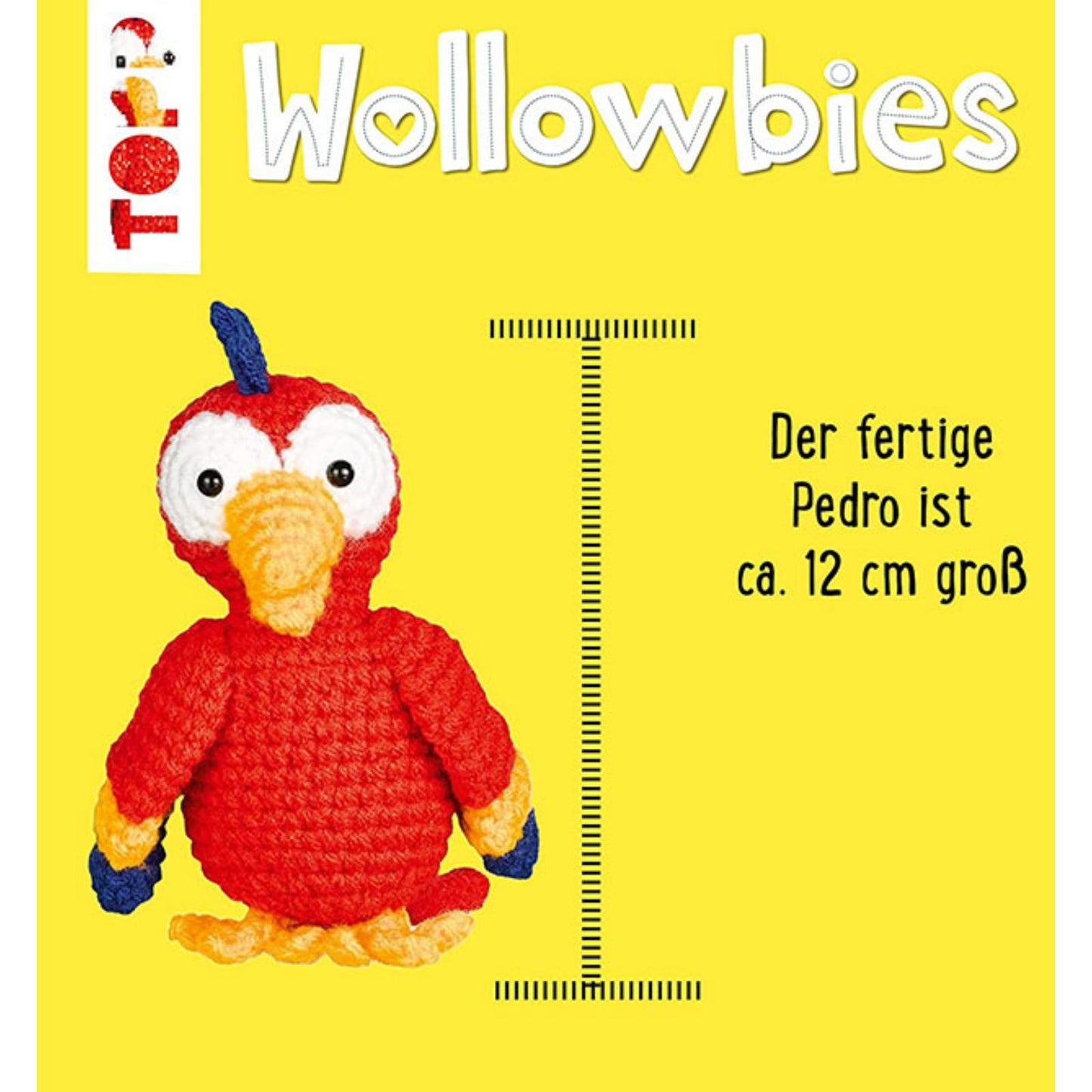 Häkelset Wollowbies – Papagei (DE)