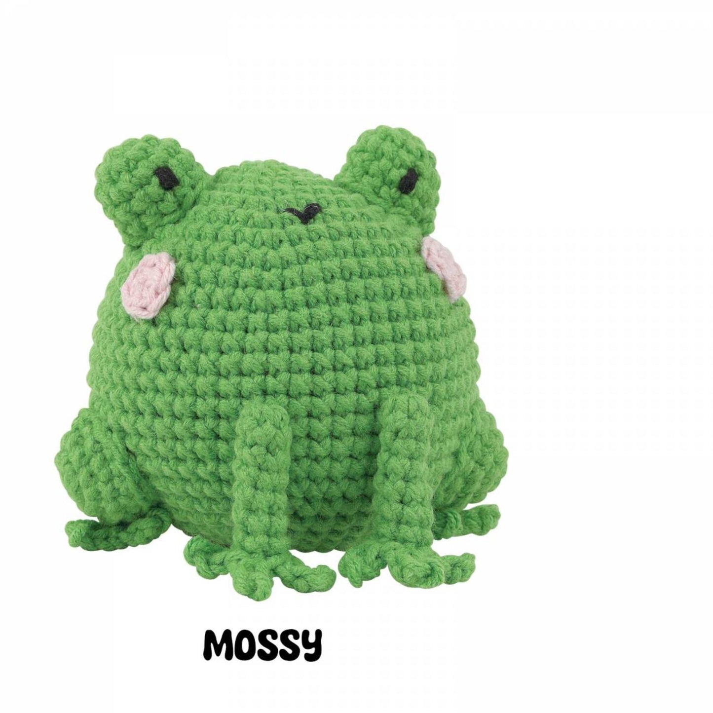 Lykke - Häkelset mit Wolle - Amitami Mossy the Frog