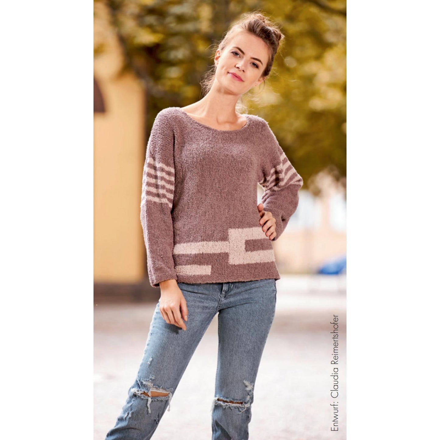 Anleitung (de) von © Woolly Hugs - Pullover Sporty - Maschenwelt 07/20