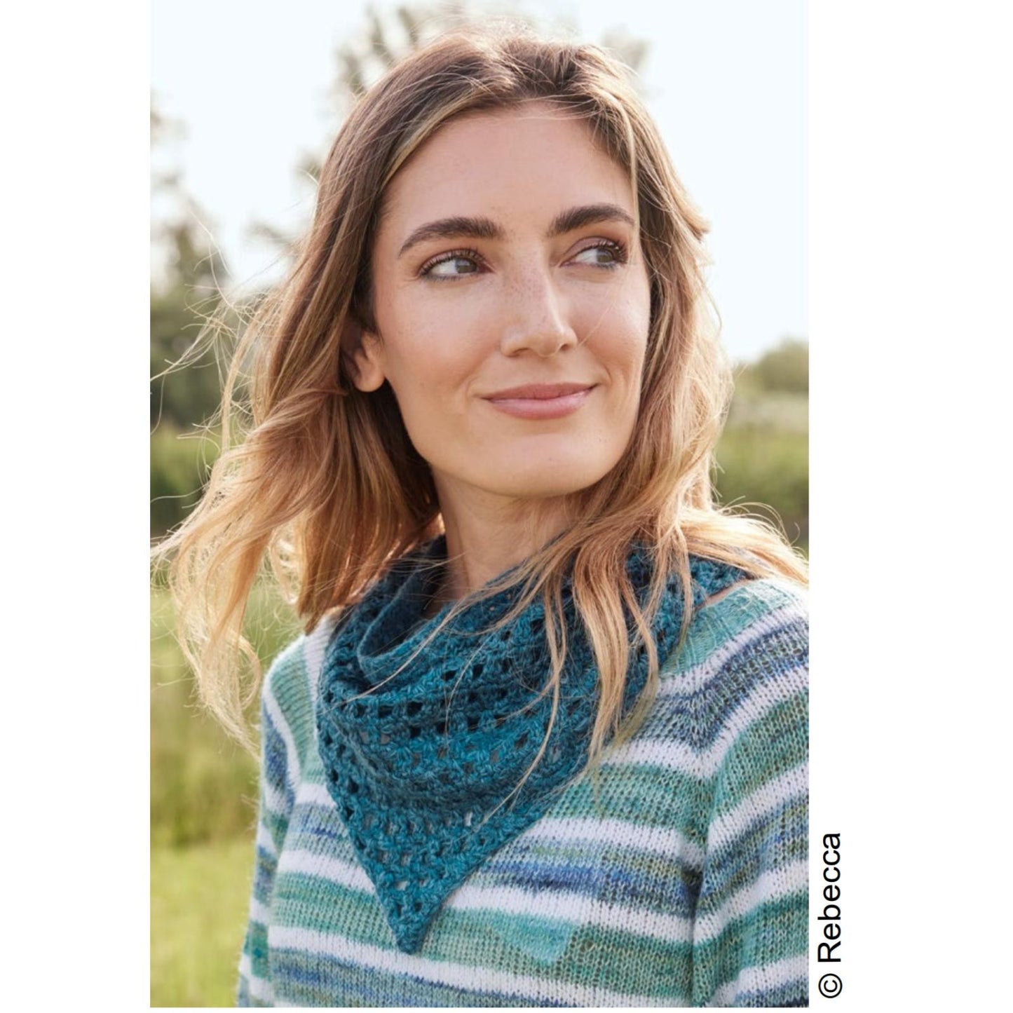 © Austermann, Modell 26023 Hals- oder Kopftuch Coleen Linen