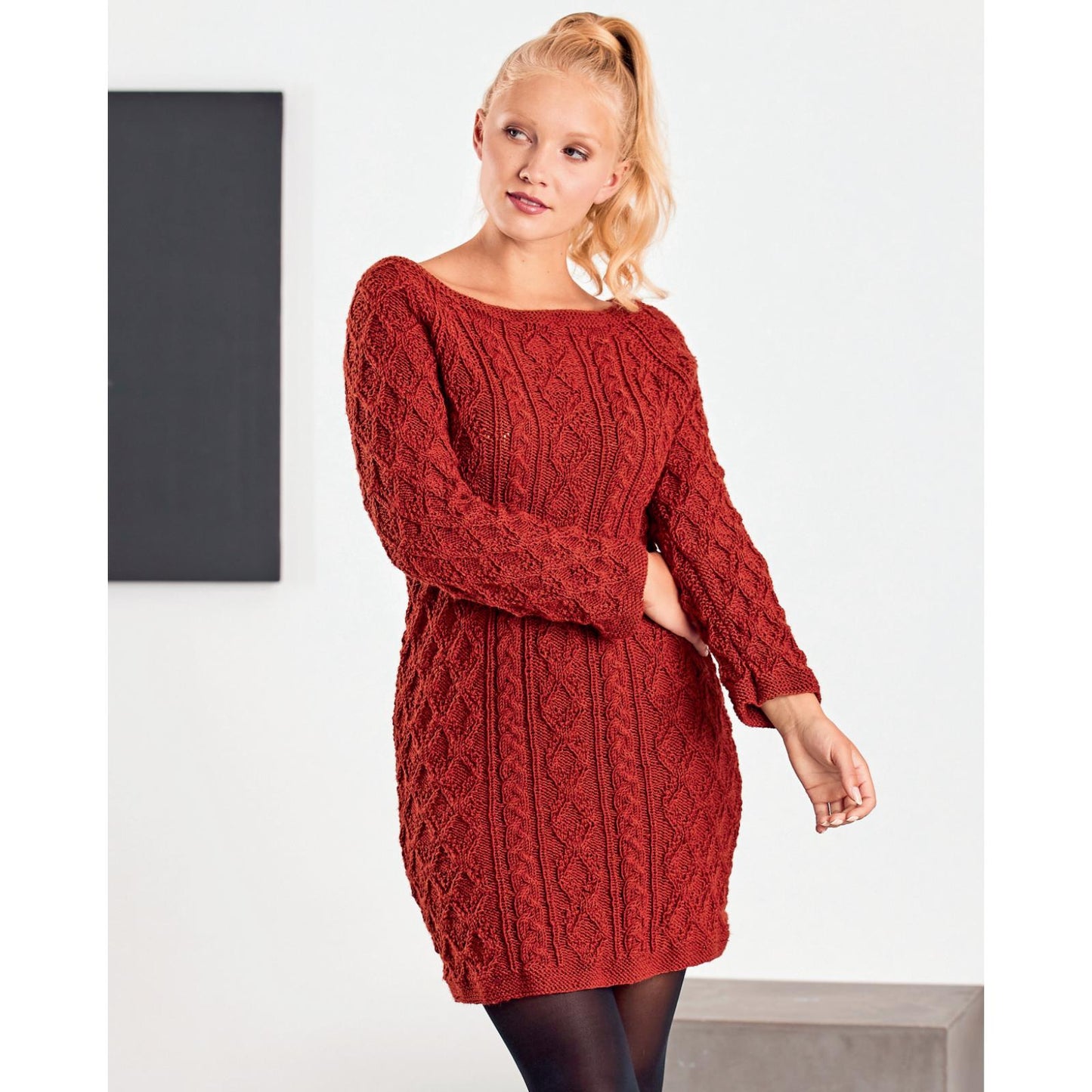 Anleitung (de) von © Woolly Hugs - Strickkleid Eriesee - Maschenwelt 08/20