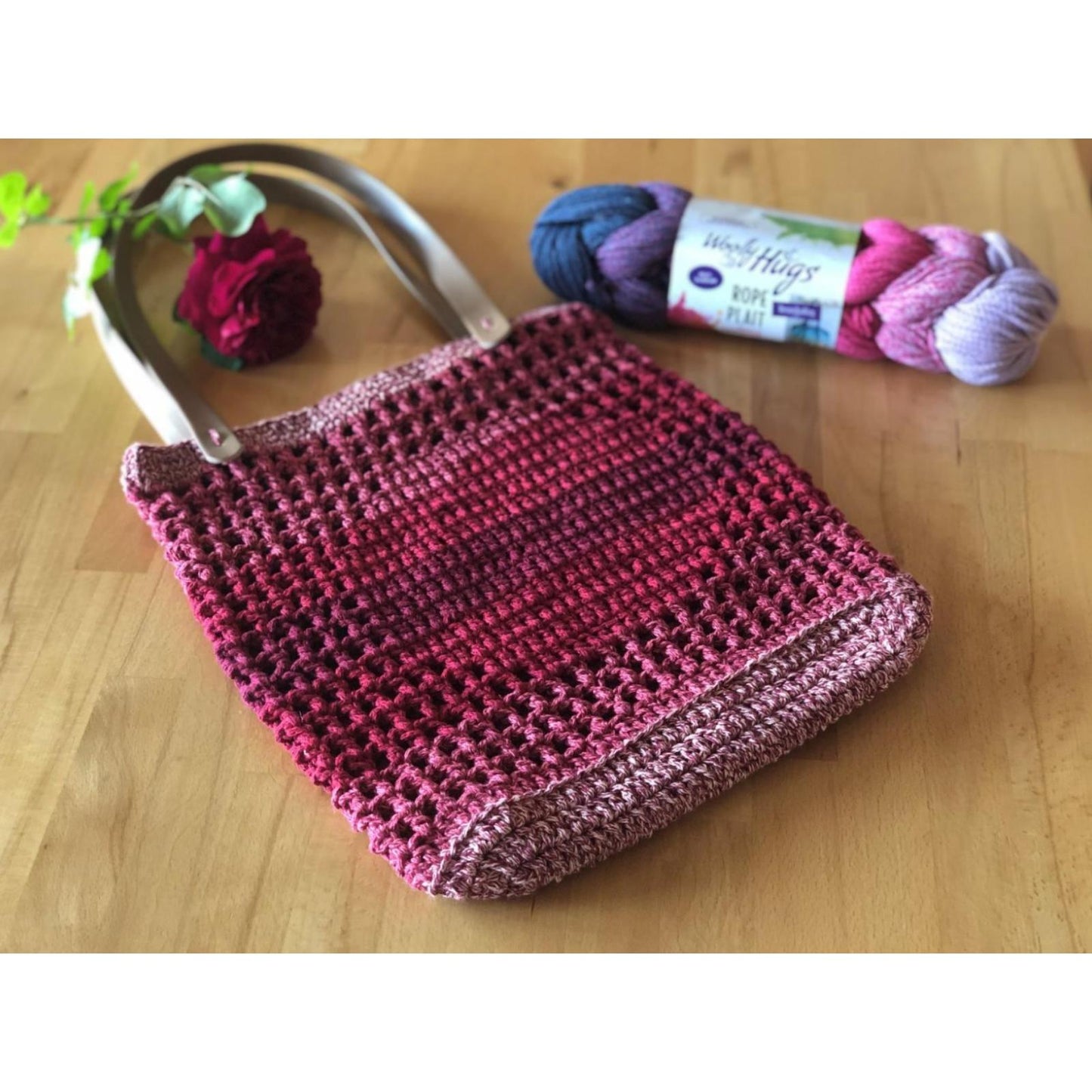 Anleitung (de) von © Woolly Hugs - Häkeltasche Sommermond