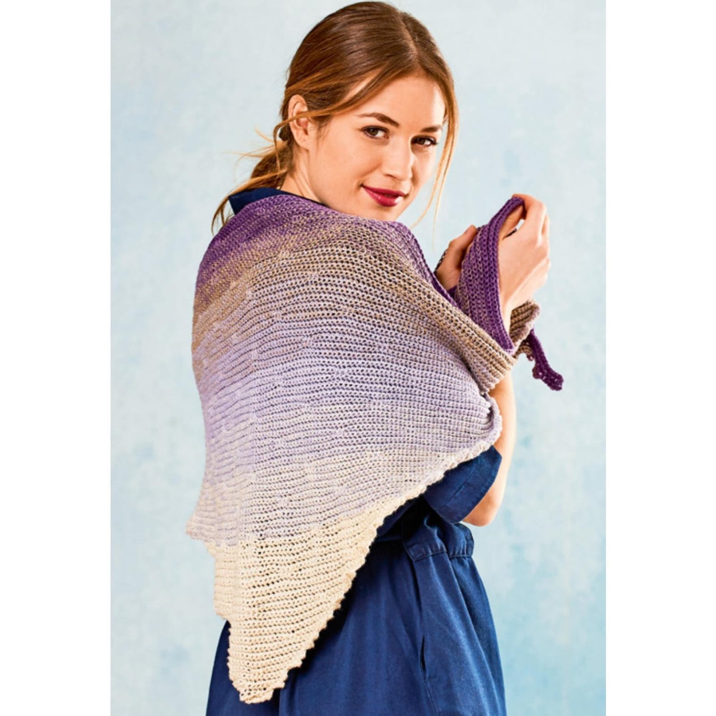 Anleitung (de) von © Woolly Hugs - Tuch Step by Step - Maschenwelt 04/20