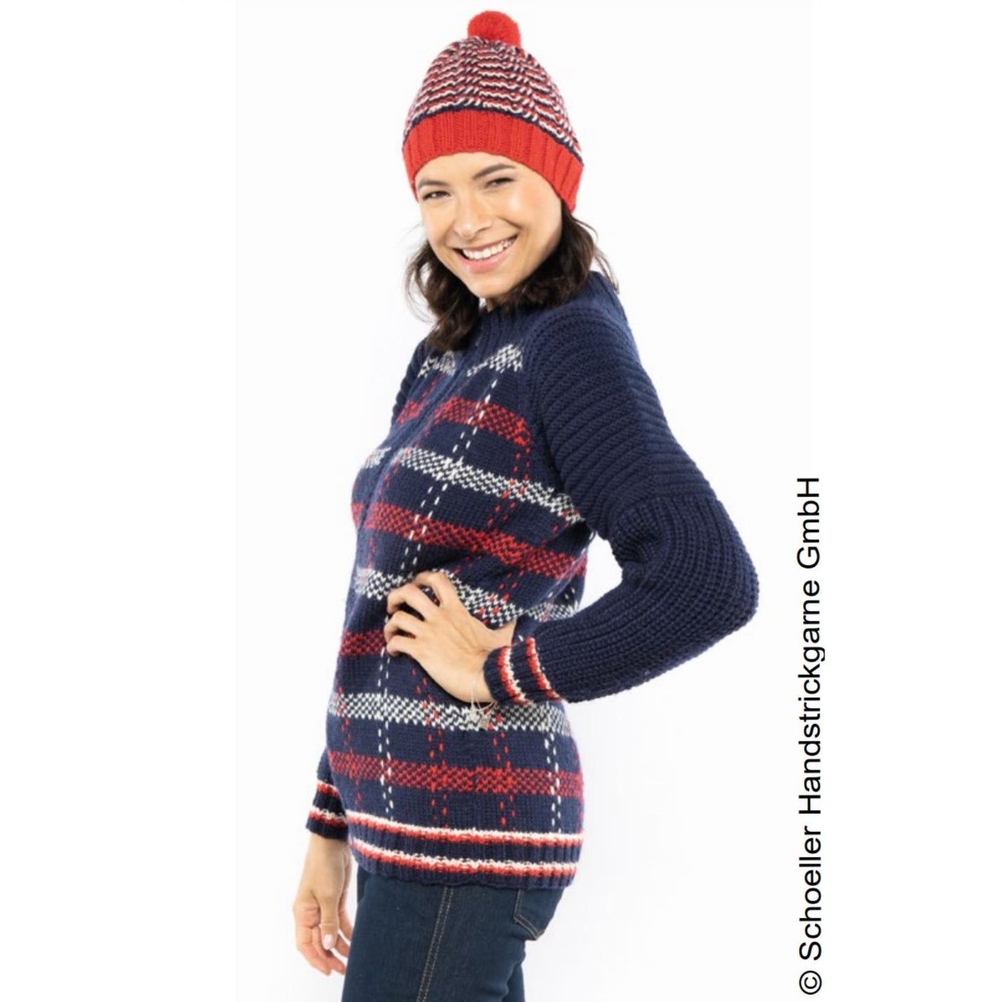 Modell 22028 Jacke – Originalanleitung von © Schoeller Handstrickgarne GmbH