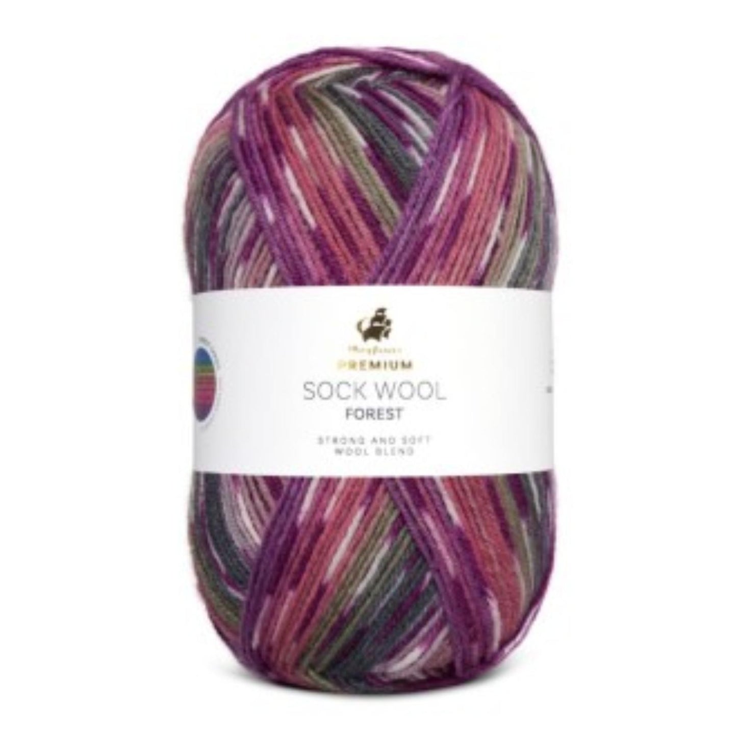 Mayfolwer Premium Sock Wool Forest 100g