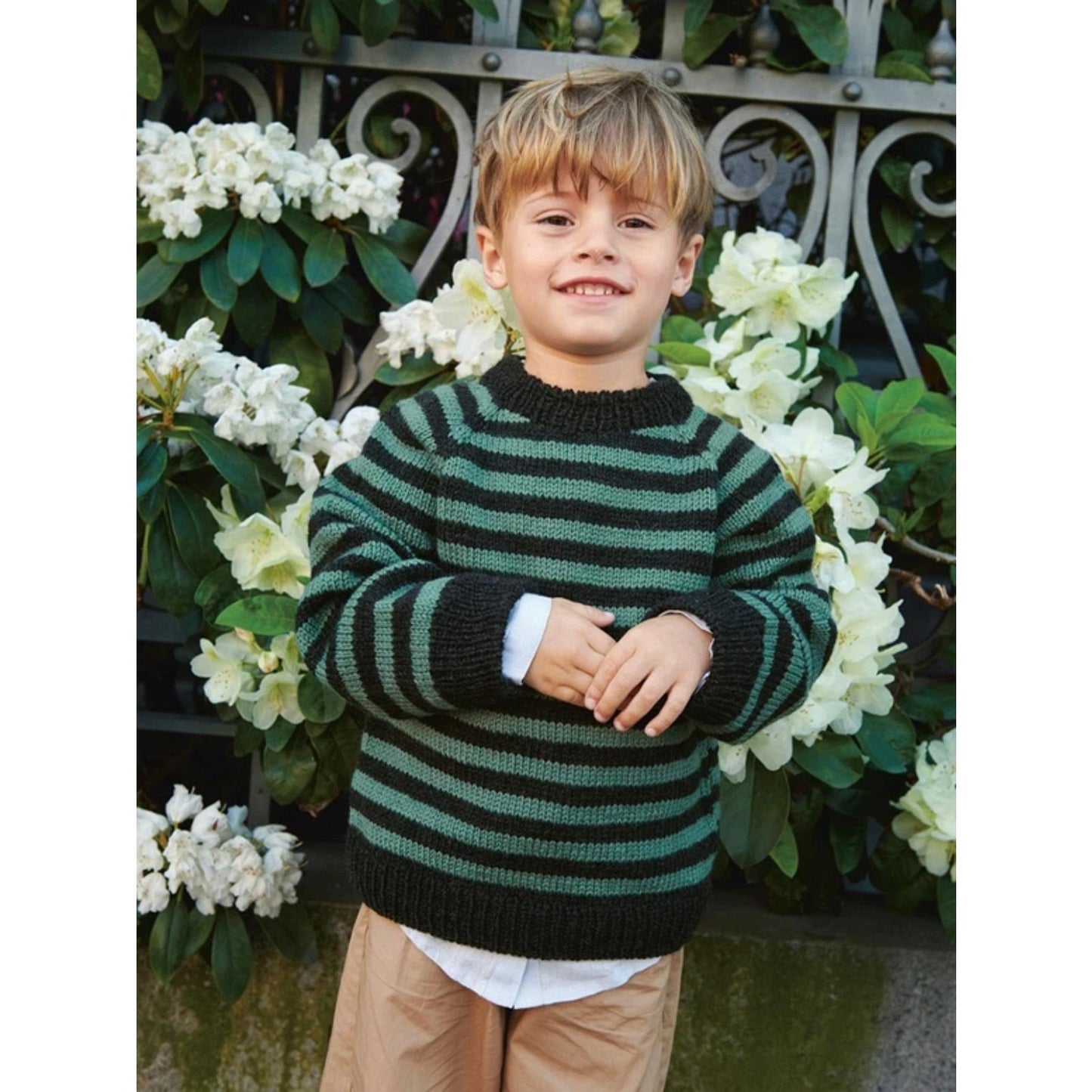 Sandnes Anleitungsheft 2408 Mykt Til Barn Nr. 3 Sout Sweater Junior