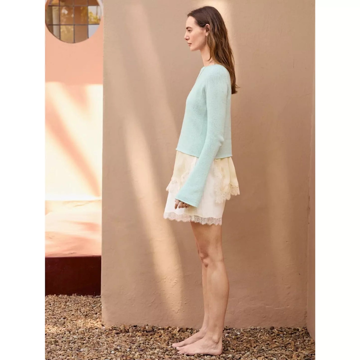 Sandnes Anleitungsheft Sommerstrick 2604 Nr. 5 Lyra Sweater