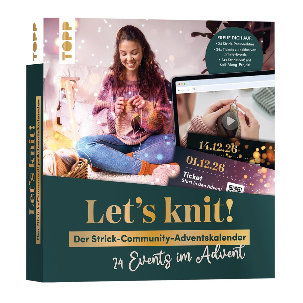 Let’s knit! 24 Events im Advent – Der Strick-Community-Adventskalender (DE)