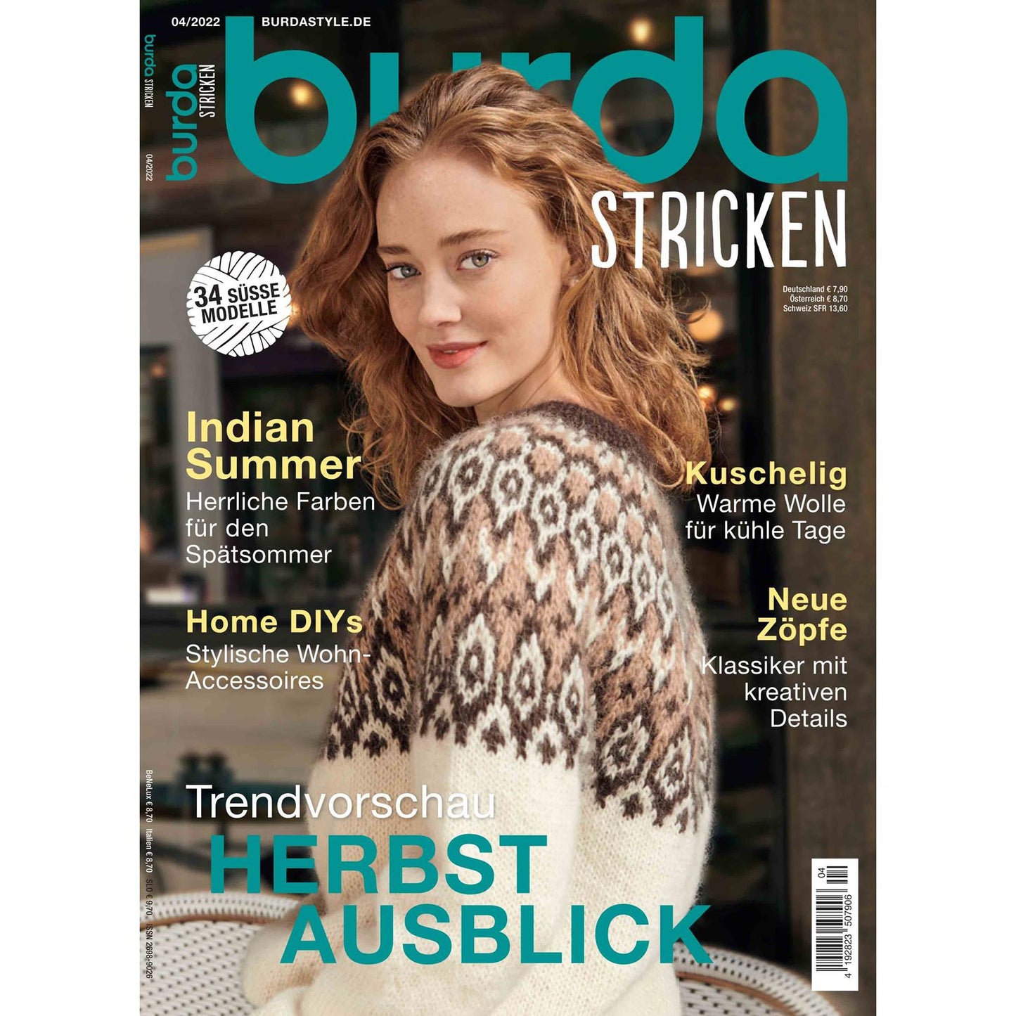 Burda Stricken, Heft 4/22