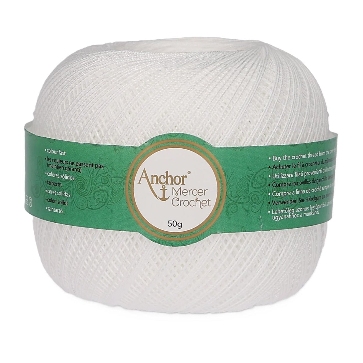 Anchor Artiste Mercer Crochet, Stärke 40, 50g