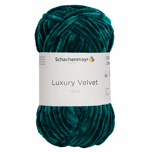 Schachenmayr Luxury Velvet 100g, 90592, Farbe emerald 70