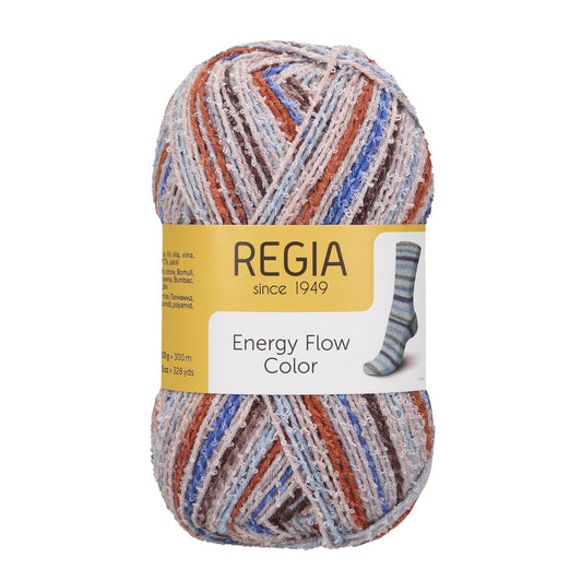 Regia Energy Flow 4fädig 100g, 90639, Farbe energetic color 180