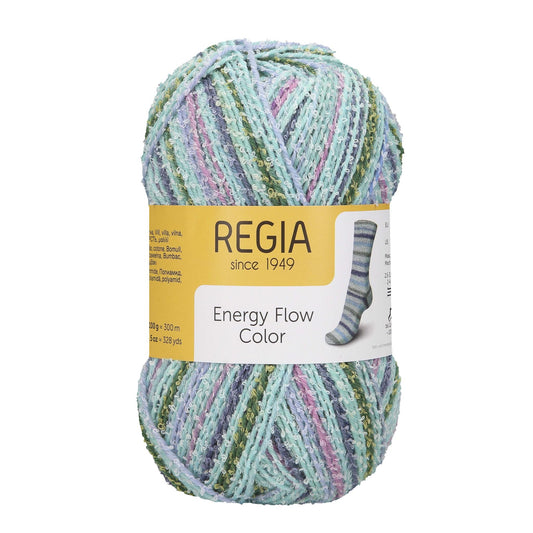Regia Energy Flow 4fädig 100g, 90639, Farbe spirit color 184
