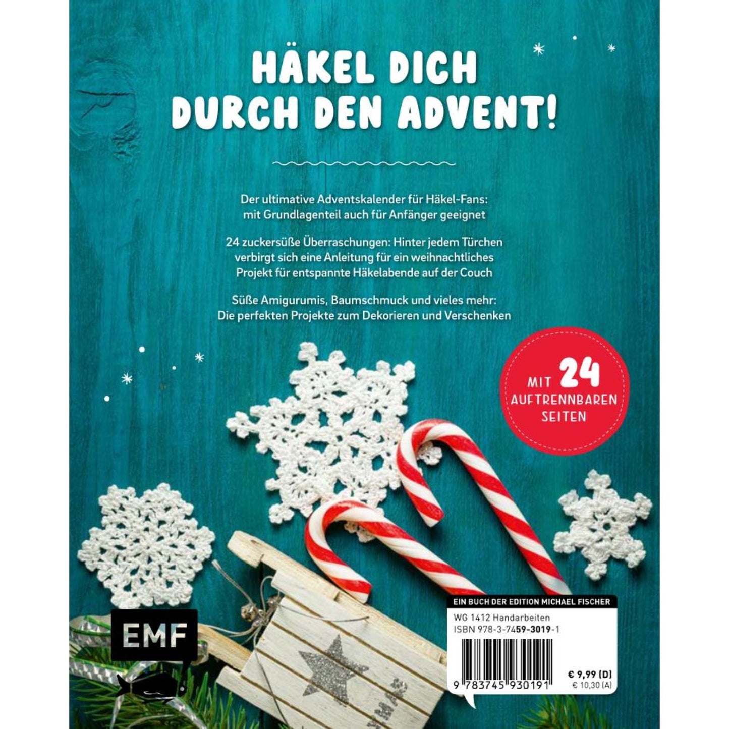 Mein Adventskalender-Buch Häkelzauber