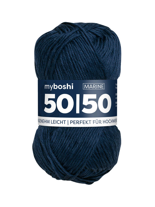 50/50 myboshi, Farbe marine 955