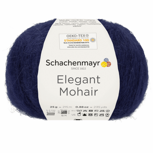 Schachenmayr Elegant Mohair 25g, 97003, Farbe marine 50