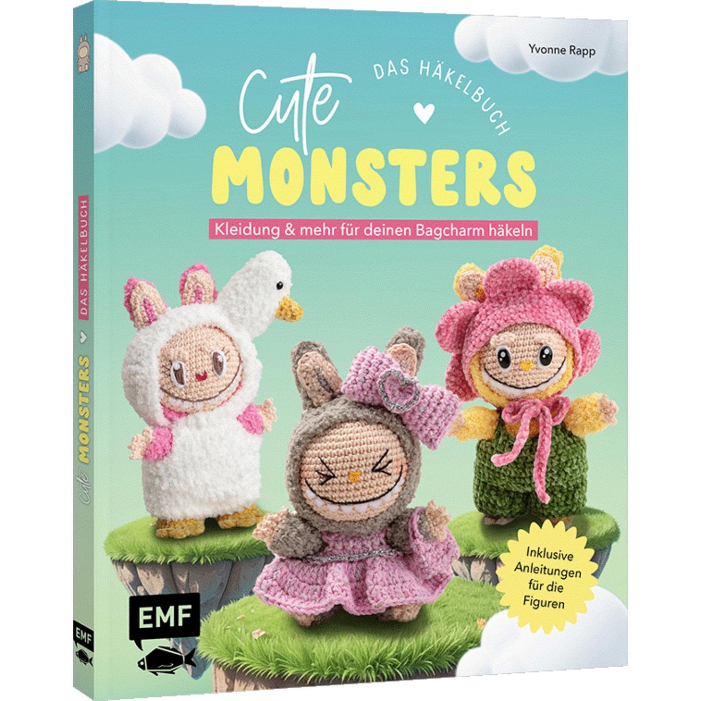 Cute Monsters – Das Häkelbuch für Labubu-Fans – inklusive Anleitungen für die Figuren!