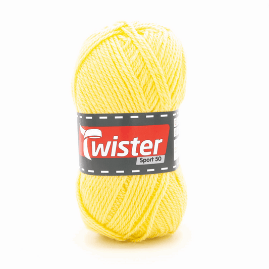 Twister Sport, 50g, 98304, Farbe zitrone 23