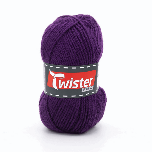 Twister Sport, 50g, 98304, Farbe lila 49