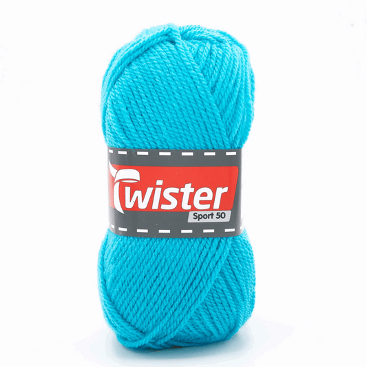 Twister Sport, 50g, 98304, Farbe dunkeltürkis 62
