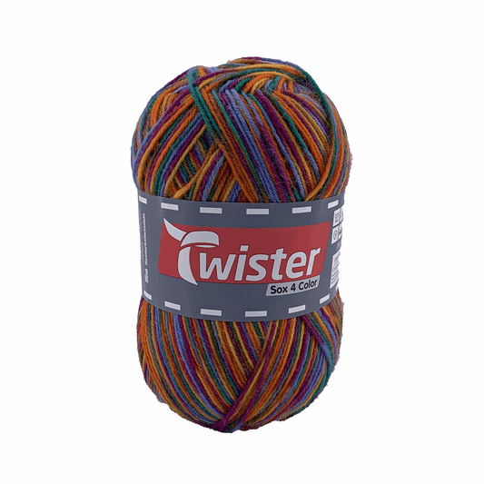 Twister Sox4 Color superwash, rainbow multi, 98306, Farbe 188
