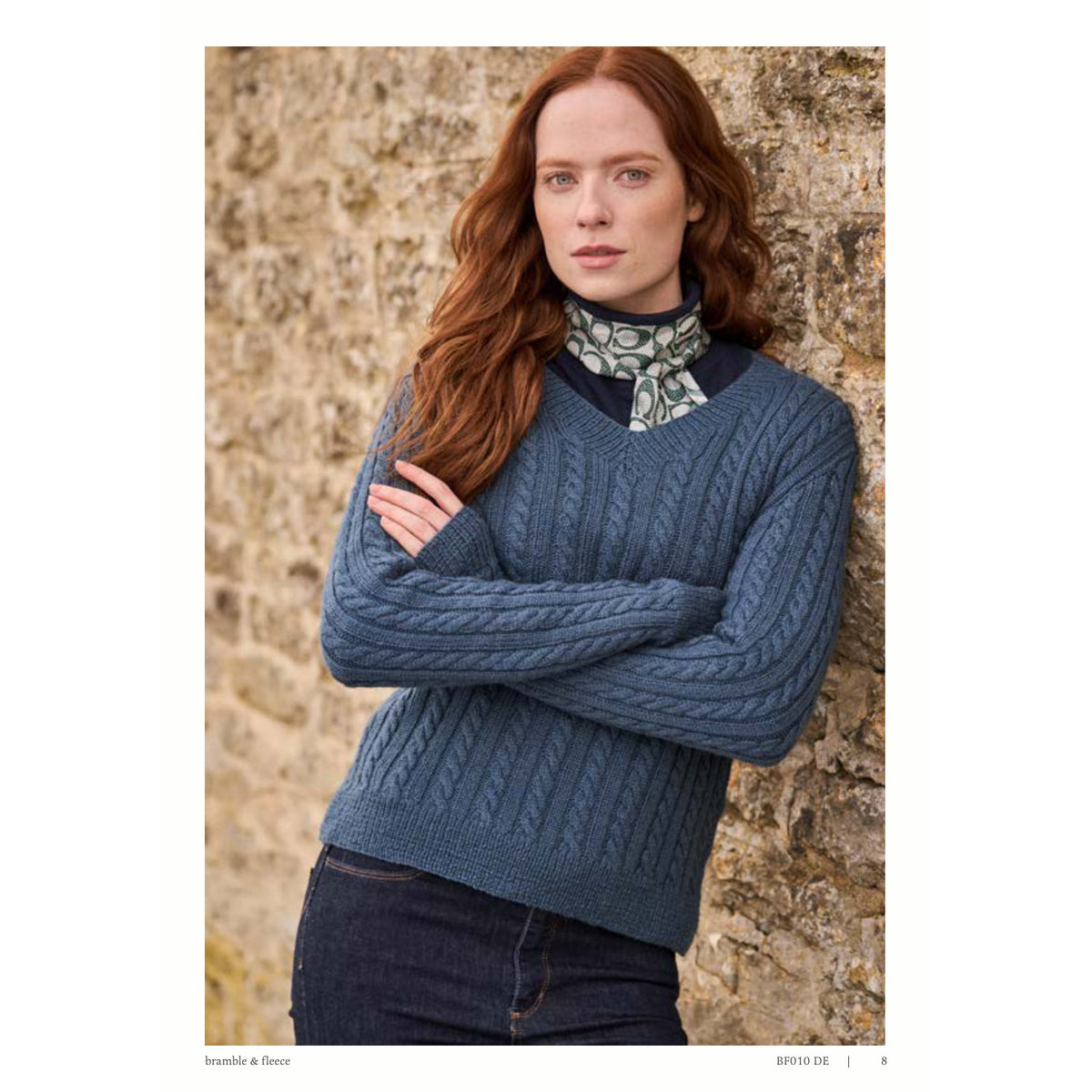 Anleitung (de, en, fr) von © Bramble & Fleece - Malham Sweater BF010