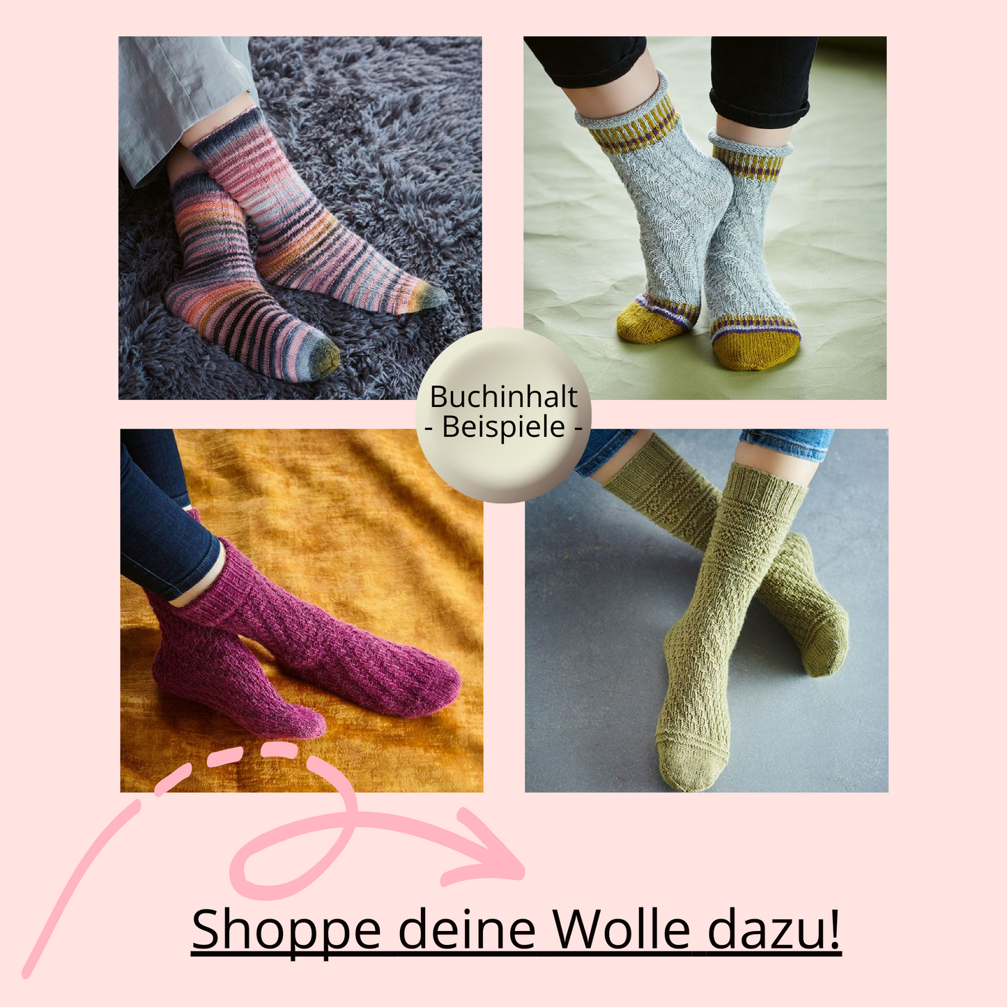 TUBE Socks stricken, 57076