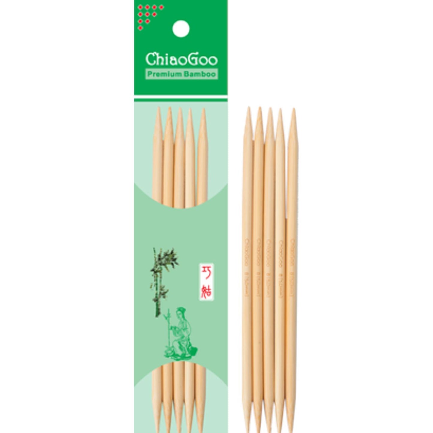 Chiaogoo Nadelspiel Bamboo Natural