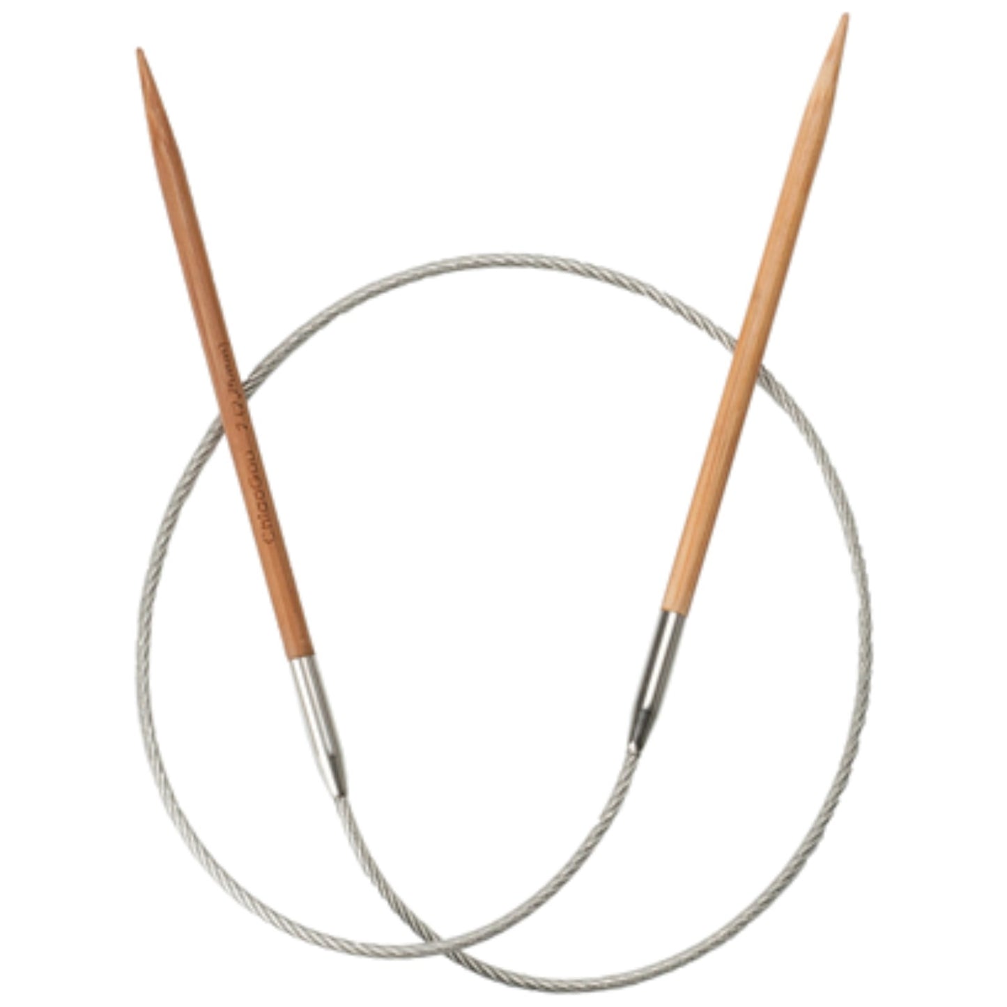 Chiaogoo Rundstricknadel Circulars Bamboo Wood Patina bis Größe 6