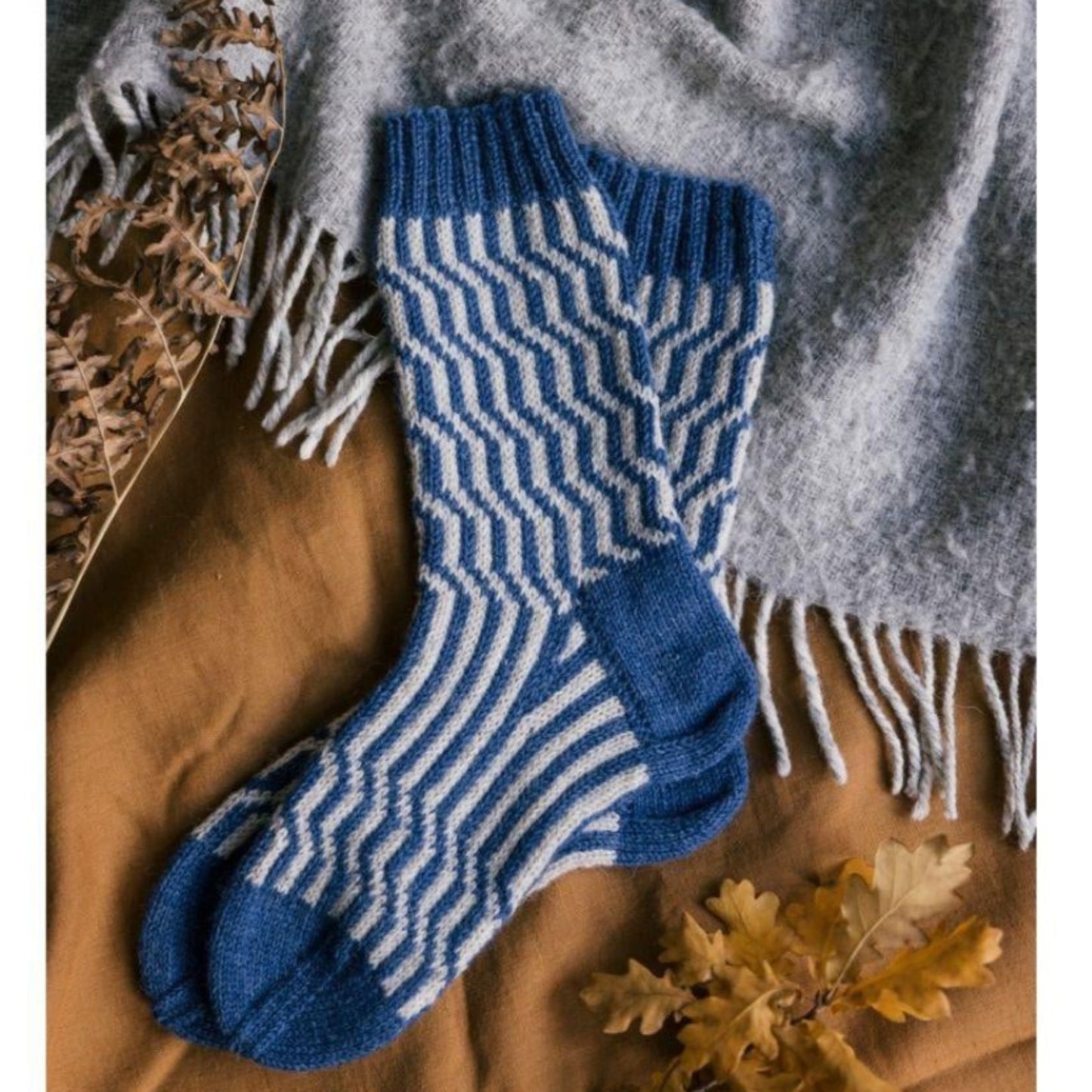 Am-Meer-Socken – Originalanleitung von © Novita