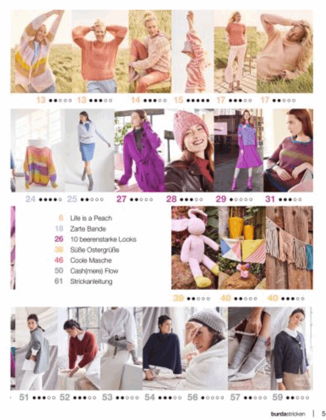 Burda, Stricken, Heft 1/2024