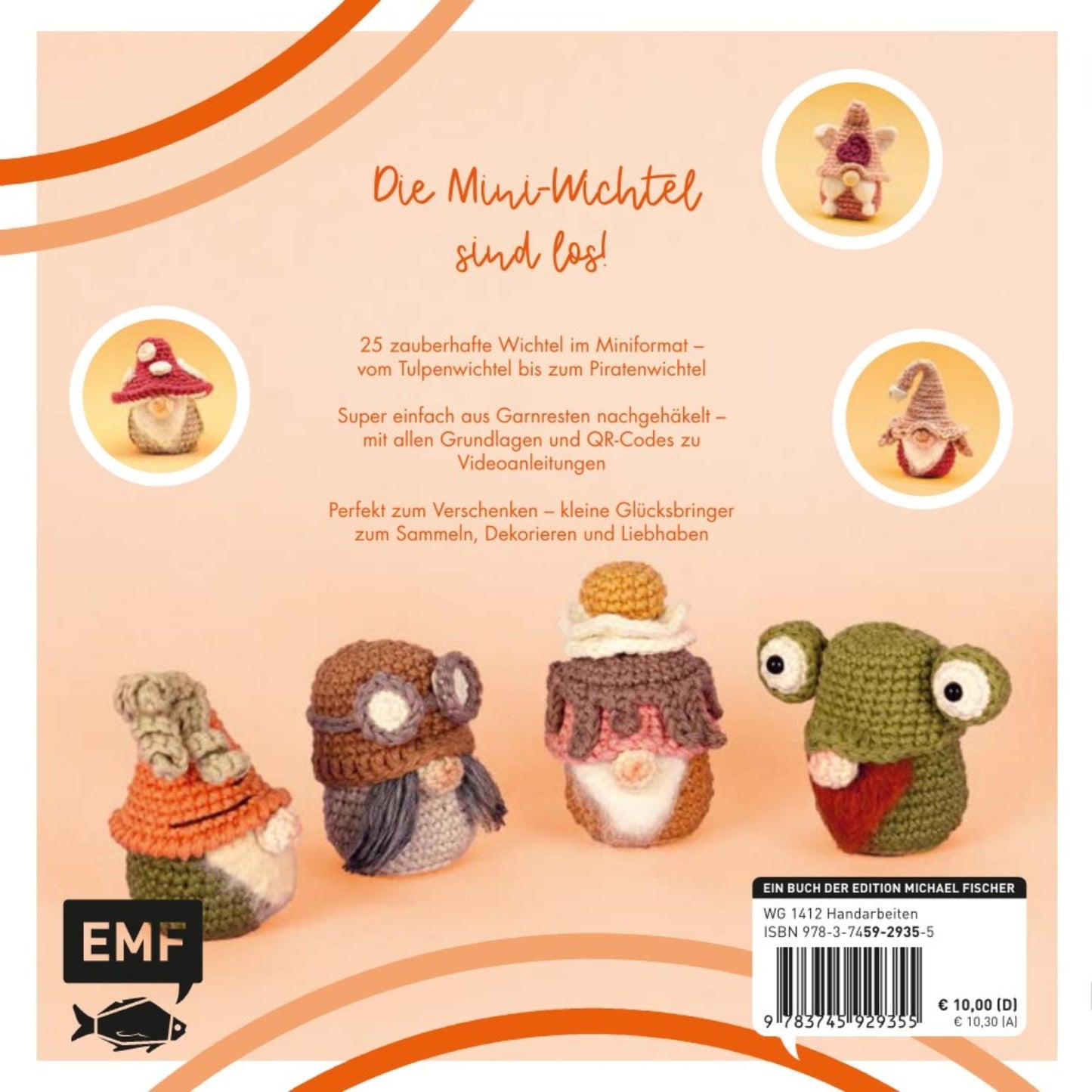 Mini-Amigurumis – Süße Wichtel (DE), 25 süße Waldbewohner
