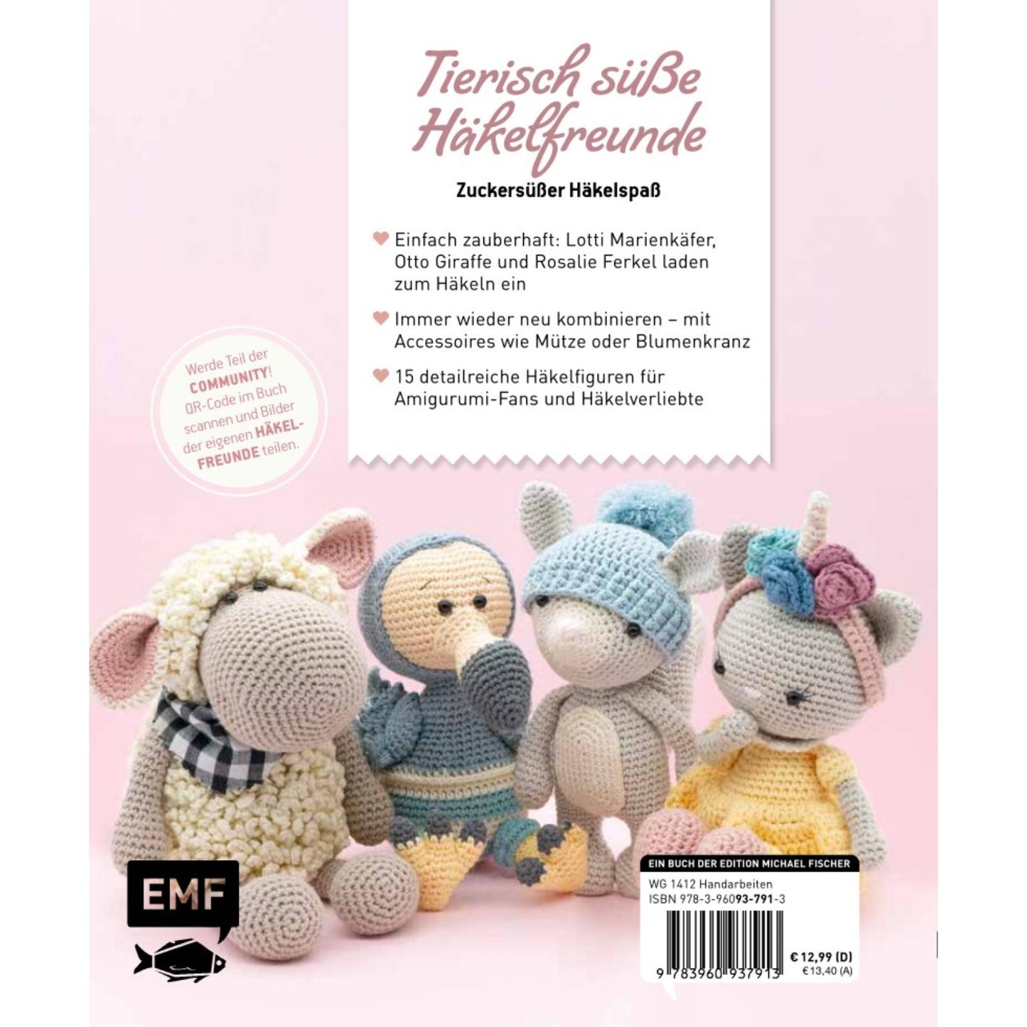 Tierisch süße Häkelfreunde – I love Pastell (DE)