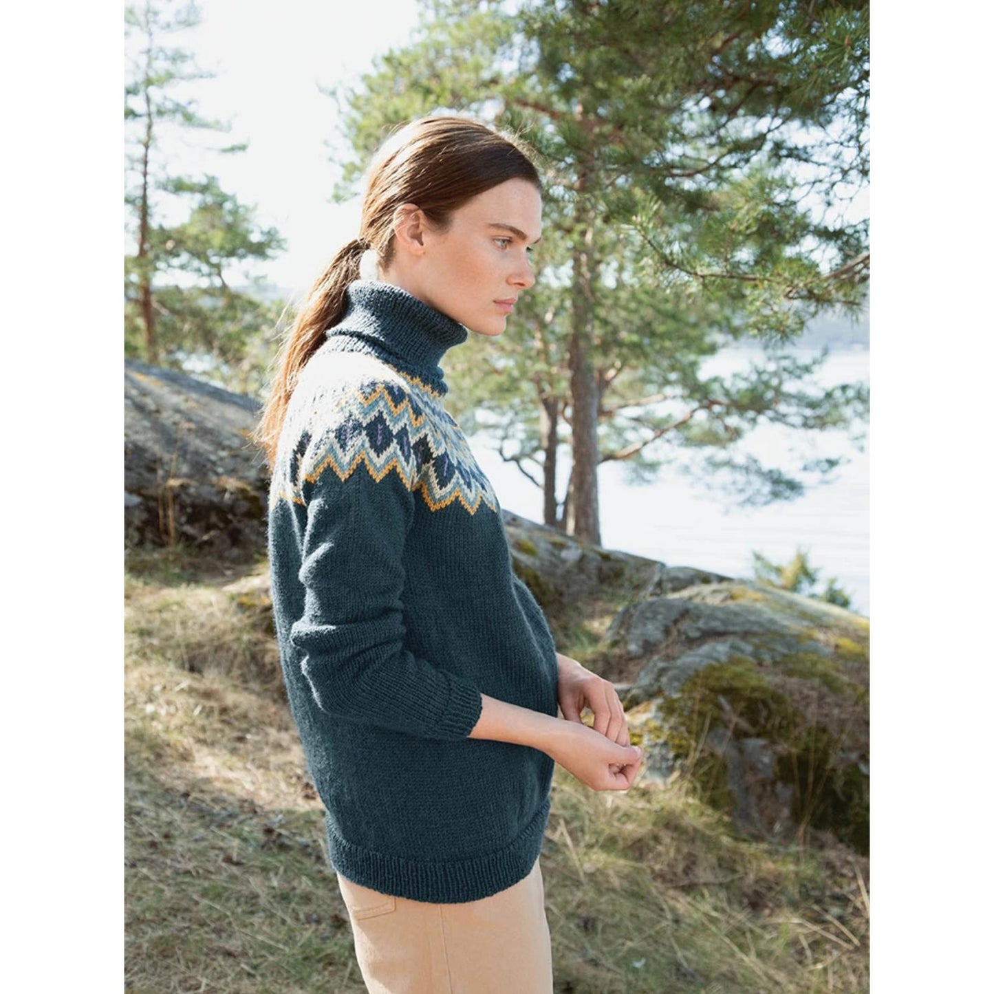 Anleitung (de, en) von © Sandnes - Gyda-Pullover Nr.5