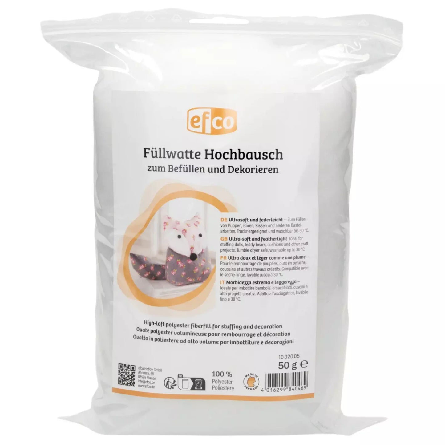 Füllmaterial 100% Polyester