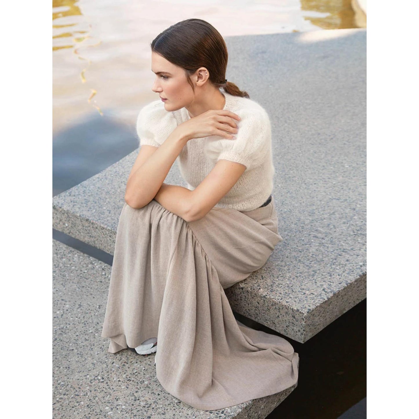 'Anleitung (de, en) von © Sandnes - Lucia Short Sleeve Nr.9