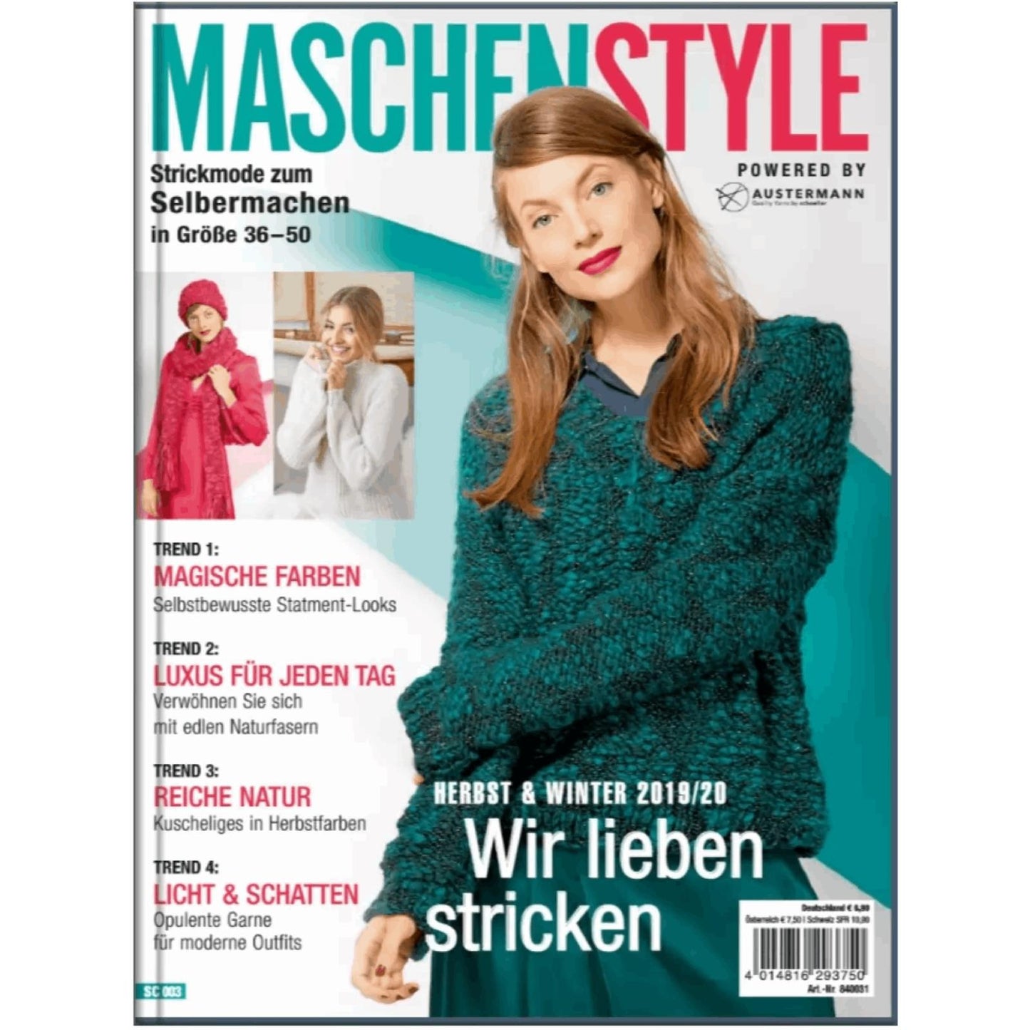 Maschenstyle SC003, Heft Herbst/Winter 19, 50040