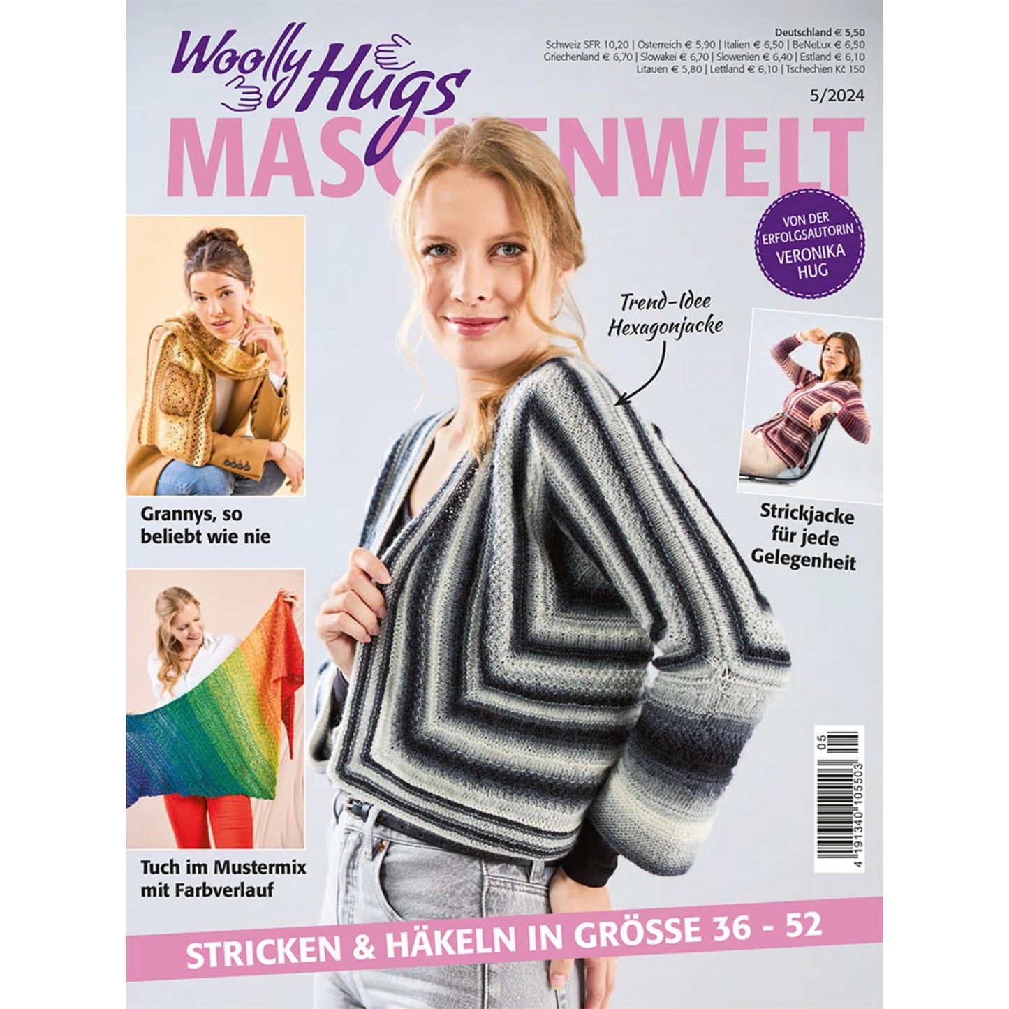 Strickheft - Woolly Hugs Maschenwelt 5/2024