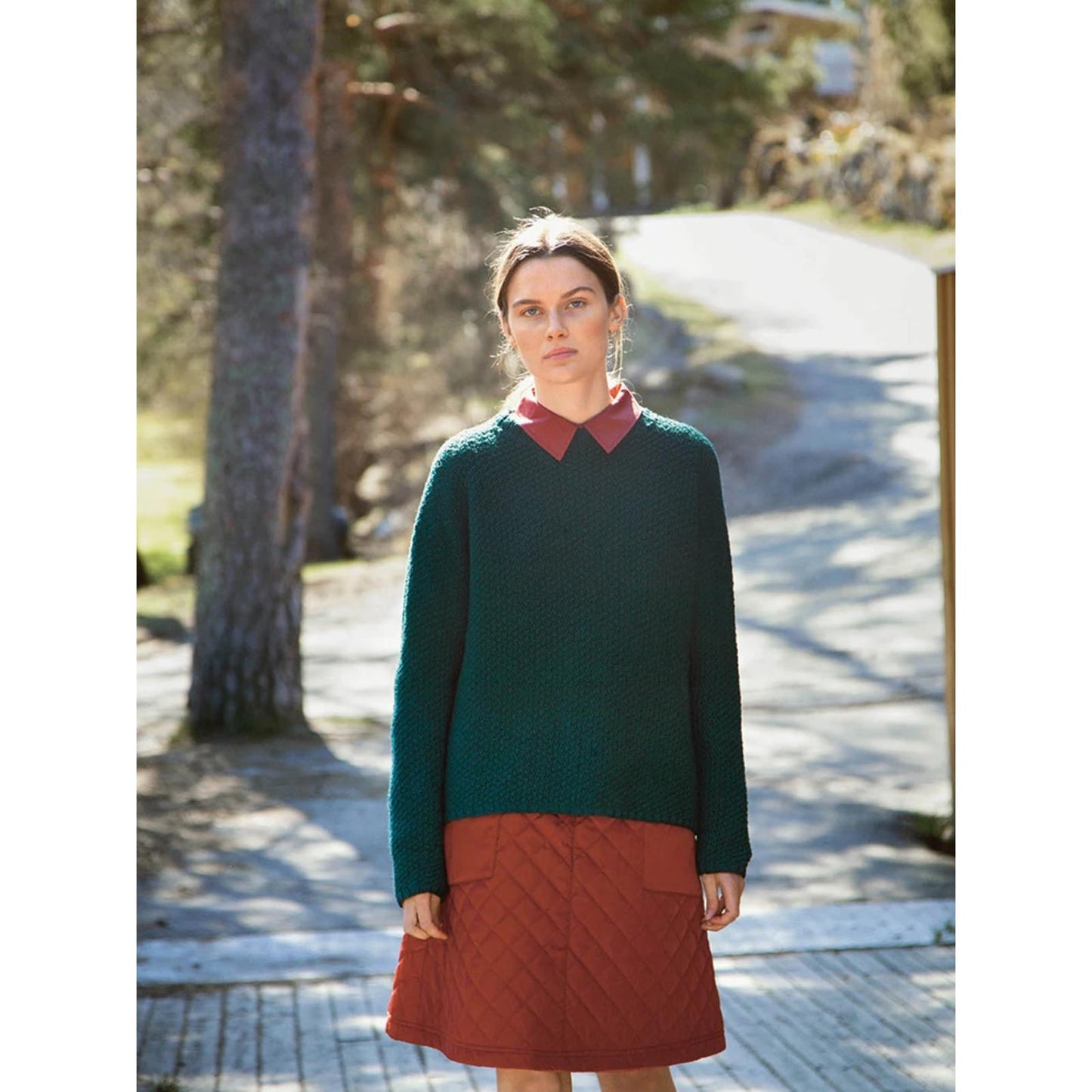 Anleitung (de, en) von © Sandnes - Rauten-Pullover Nr.7