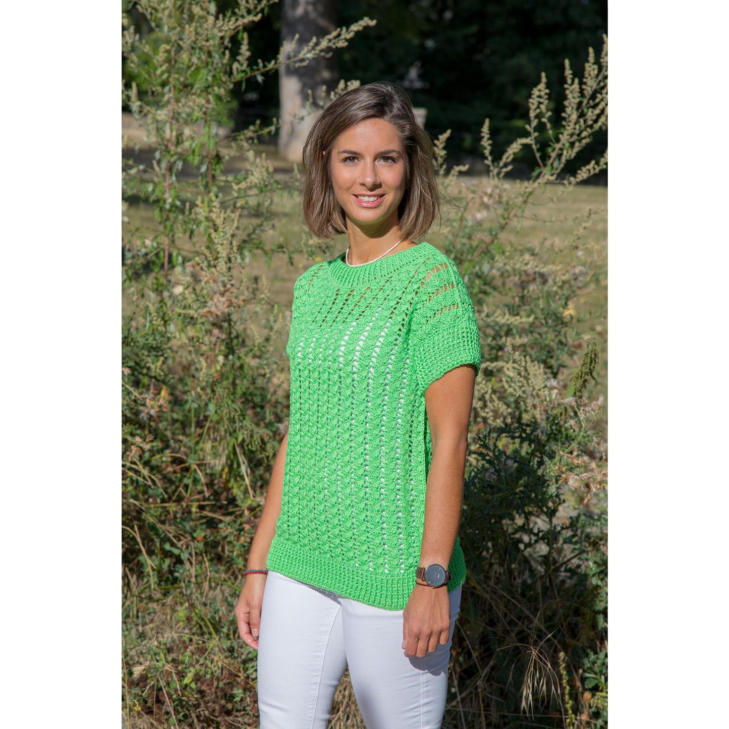 Anleitung Modell 23027 Häkelpulli