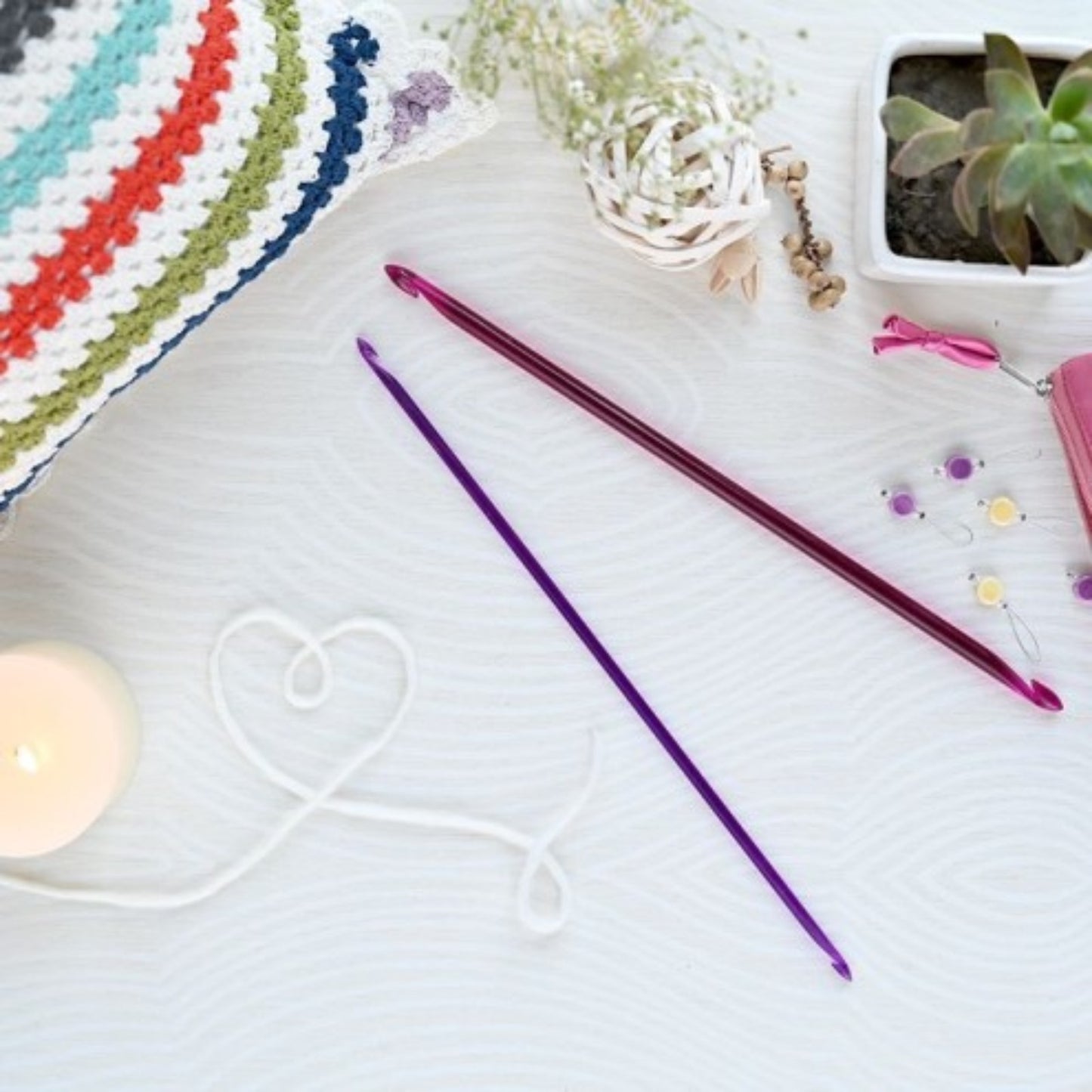 KnitPro Afghanische/Tunesische Häkelnadel TRENDZ